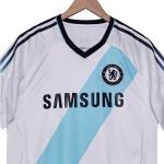 Chelsea 2012-2013 Season Away Fan Football Shirts Retro Blue And Black Stripes
