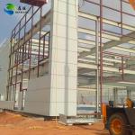 Customized Steel Warehouse Building Construction Welded H Steel Column Building