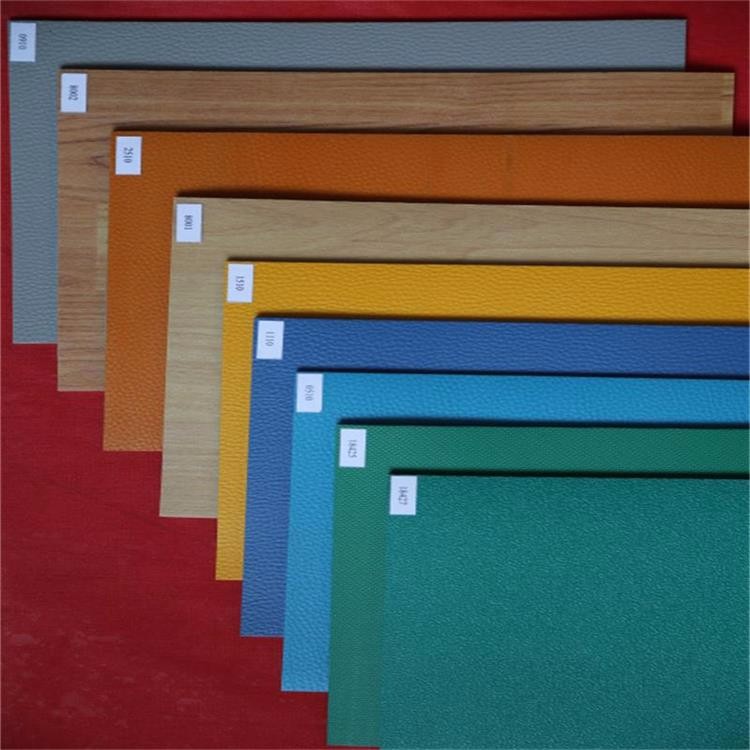 Outdoor Basketball Court Flooring High Density Litchi Pattern Wood Pattern