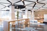 Office Fiberglass Ceiling Board with and Black Decoration 600*600mm or 600