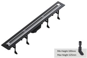 Quality DIY Length Vertical Shower Drain Adjustable Hight Shower Drains Smart Living wholesale