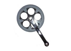 Quality Steel Material Bicycle Spare Parts Chainwheel Sets Cottered 36T X 165mm wholesale