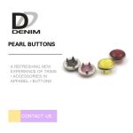 Kids Fabric Four Parts Pearl Snap Buttons
