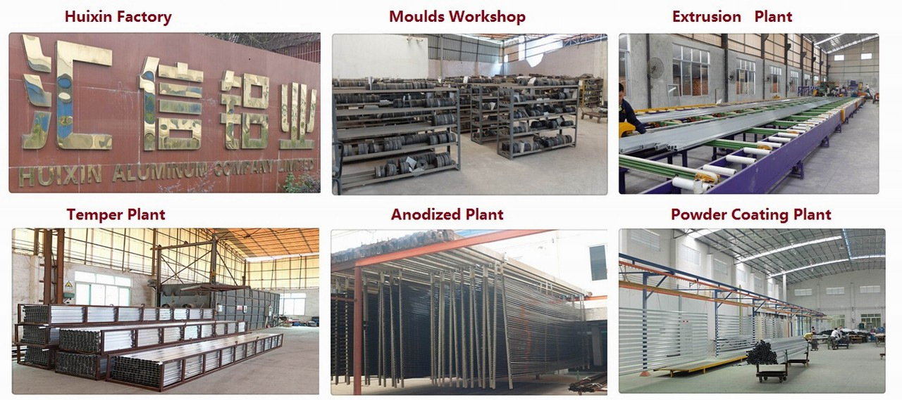 6061/6063 Series Wooden Grain Aluminum Extrusion Profiles for Kitchen Cabinet