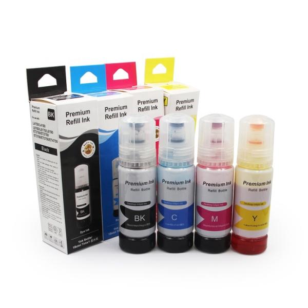 Cheap 5% Coverage 70ML Refillable Dye Ink For Epson 3110 Printer for sale