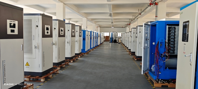 120KW 240kw DC Fast Charging Pile Electric Car DC EV Charger Station Screen For Commercial And Industrial