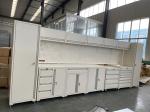 Multi Drawers Optional Red Flat Pack Garage Cabinets for Car Repair Workshop
