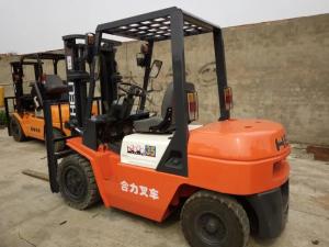 Quality 2014 Year HELI 2nd Hand Forklift Trucks 3.5 Ton CPCD35 Original Paint No Oil Leakage wholesale