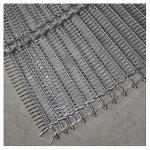 Chain Link Stainless Steel Wire Mesh Spiral Metal Conveyor Belt For Freezer