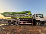 Refurbished 2013 Zoomlion 38 m concrete pump truck to install Isuzu chassis