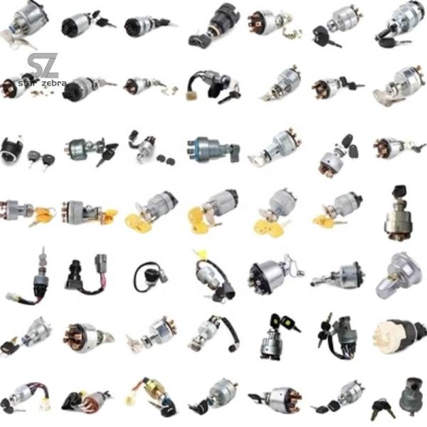 Building Material Shops Three Ignition Switch for Excavator Bulldozer Domestic