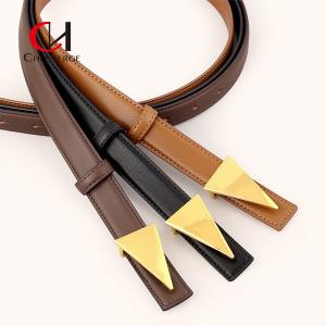 Quality Adjustable Luxurious Ladies Leather Belt Sophisticated For All Seasons wholesale