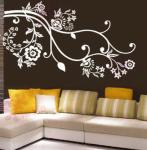 1000*600mm Removable Wall Flower Stickers B080