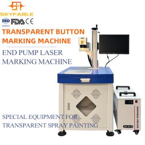 Quality 20W / 60W Fiber Laser Marking Machine / Fiber Laser Engraver Energy Saving wholesale
