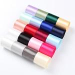 Polyester Patterned Satin Ribbon 100 Yards Flower Cake Gift Packing