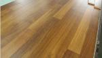 Jointed 2230mm Myanmar Teak Engineered Parquet Flooring, Natural Color And Semi