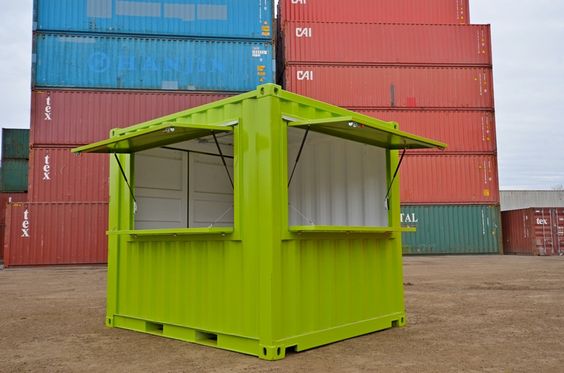 Shop Supermarket 10-12FT Container Mobile Cafe Steel Structure with Wooden Houses Design in Modern Style and High Qualit