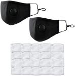 Black Dust Proof Disposable Respirator Mask Clean Independent Packaging