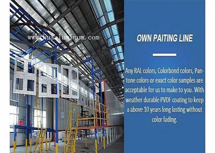 Abrasion Resistant 1000x2000mm Aluminum Solid Panel For Decorative