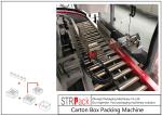 Automatic Industrial Carton Box Packing Machine Large Capacity For Bottle / Can
