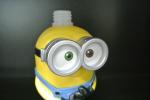Pirate Minions Shaped Cartoon Water Bottle , Cute Baby Shampoo Bottle
