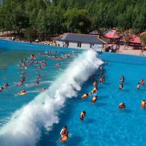 Quality Vacuum Wave Pool Water Park Environmental Friendly LANCHAO-WP01 wholesale