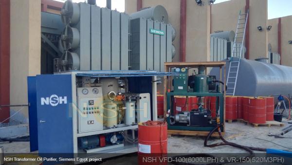 EHV Class Transformer Oil Purification Machine , Ultra High Vacuum Oil Purifier