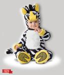 White Black Yellow Infant Baby Costumes Zany Zebra 6079 for Party