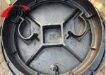 850*850mm Octagonal Locking Manhole Cover Ductile Iron Square Inspection Cover