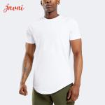 Cotton Blend Mens Muscle T Shirt Tight Fitting Muscle Short Sleeve Men'S T