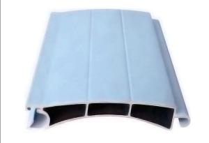 Quality 120um Powder Coated Garage Rolling Shutter Door Aluminum Extruded Profiles wholesale
