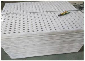 Quality 2000mm Width 8mm PVC Plastic Perforated Sheet wholesale