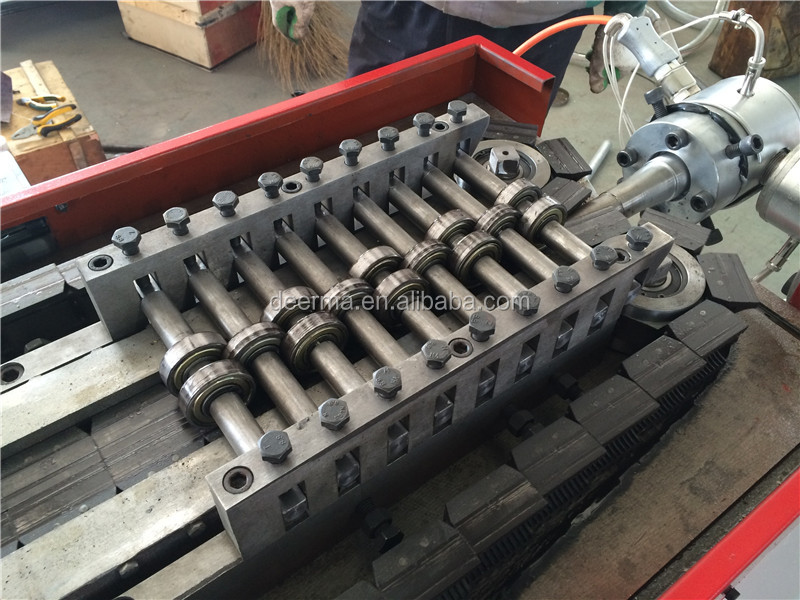 High Productivity PE PP PVC Corrugated Pipe Making Machine/plastic Corrugated Pipe Extrusion Line for Durable Production
