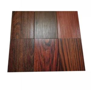 Quality Custom Window Door Frame Wooden Grain Aluminum Profile Non Ferromagnetic wholesale