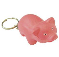 Quality New promotion creative product pig Stress keyring customed logo wholesale