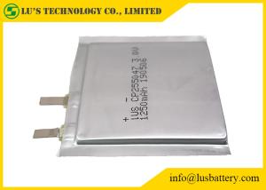 Quality Flexible Lithium Battery Cp255047 1250mAh 3V Flexible Thin Cell wholesale