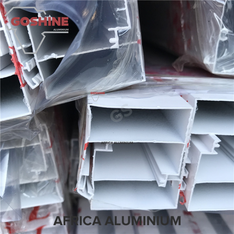 6063 T5 series powder coated aluminium profile for window and door
