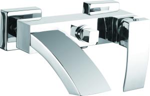 Quality Contemporary Ceramic Wall Mounted Shower Mixer Brass Material T8327B wholesale