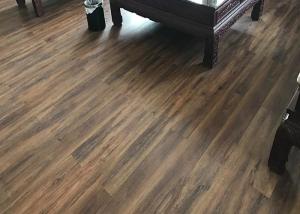 Quality OEM Embossed 4mm Luxury Vinyl Plank Flooring Living Room Spc Flooring wholesale
