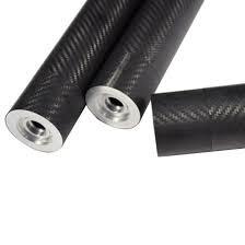 Quality Heat Resistant Carbon Fiber Rubber Roller Smooth Finish Anilox Printing Corrosion Resistance wholesale
