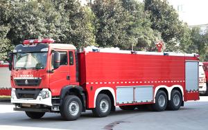 Quality Sinotruk HOWO 25T Water Foam Fire Fighting Good Quality Truck Specialized Vehicle China Factory wholesale