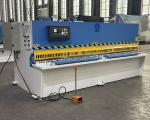 5.5kw Hydraulic Swing Shearing Machine 6*3200mm Carbon Steel CNC Cutter Shears