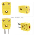 wholesale K Type Thermocouple Male/Female Mini Connectors Plug Thermocouple