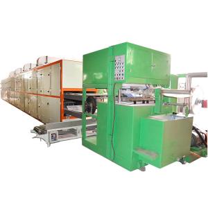 Quality High Efficiency Paper Pulp Molding Machine For Egg Tray / Apple Tray Making Production wholesale