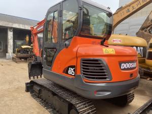 Quality 6 Ton Original Used Doosan DX60 Crawler Excavator With 39.7KW Engine Power And 0.21m3 Bucket Capacity wholesale
