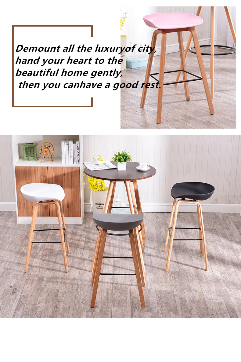 Practical Plastic Computer Chair For Coffee Bar / Restaurant / Canteen