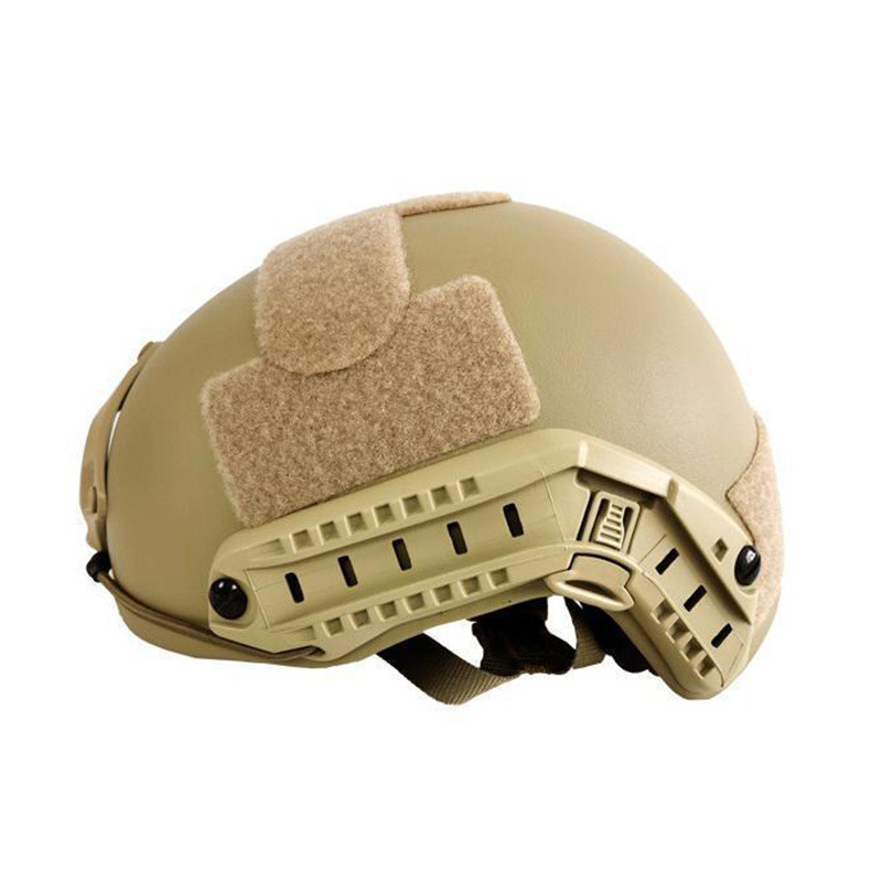 PE Aramid Khaki Fast NIJ IIIA Ballistic Helmet US Army Combat