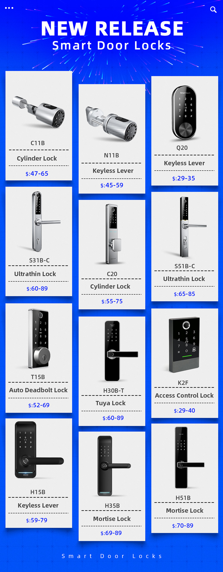 TTLock WiFi Internet BLE Smart Access Control Entrance Waterproof