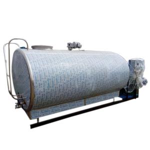 Quality Food Grade Stainless Steel cooling milk tank Dairy Milk Processing Machinery wholesale