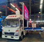 Waterproof Digital Advertising Truck 90km/H , Electronic Billboard Truck Loop